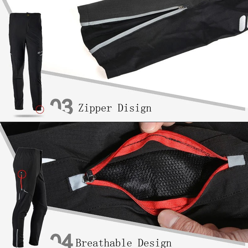 ROCKBROS Bike Cycling Pants Men Women Sport Breathable