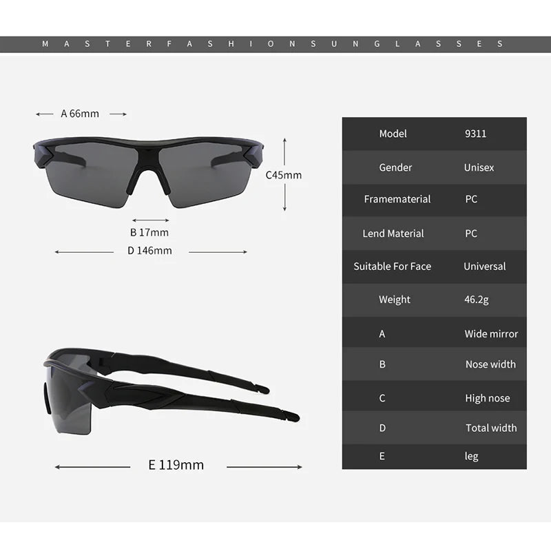 Sports Cycling Glasses for MTB and Road, image 6 of 34