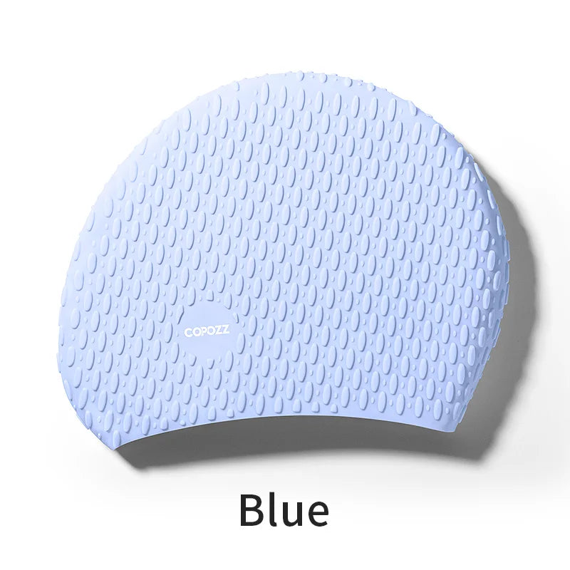 COPOZZ Men's Large Silicone Swimming Cap