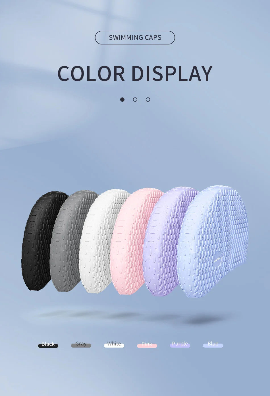 COPOZZ Water Sports Big Men Swimming Cap Pool