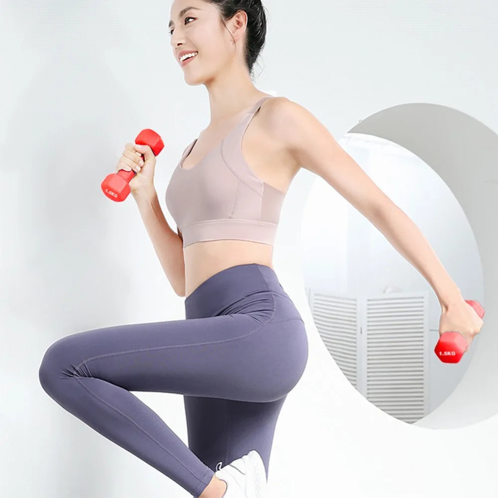 Non-Slip Fitness Dumbbell, 2kg, 2.5kg or 3kg