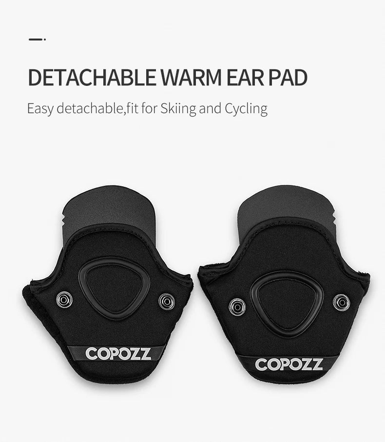 COPOZZ New Ski helmet Cartoons Half-covered Anti-impact Safety