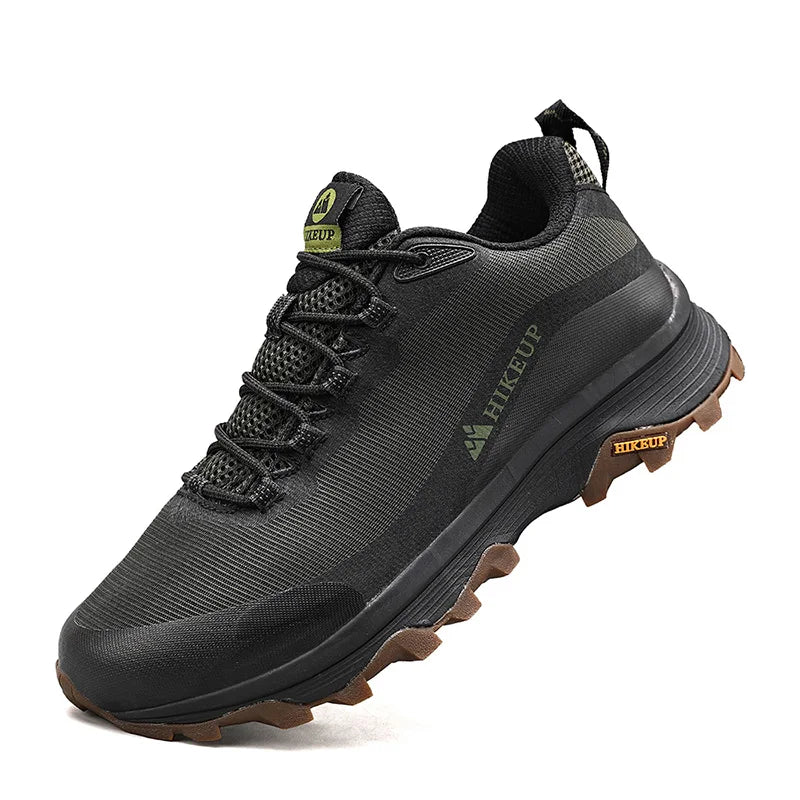 HIKEUP Outdoor Running Shoes Men Women Anti-skid Hiking