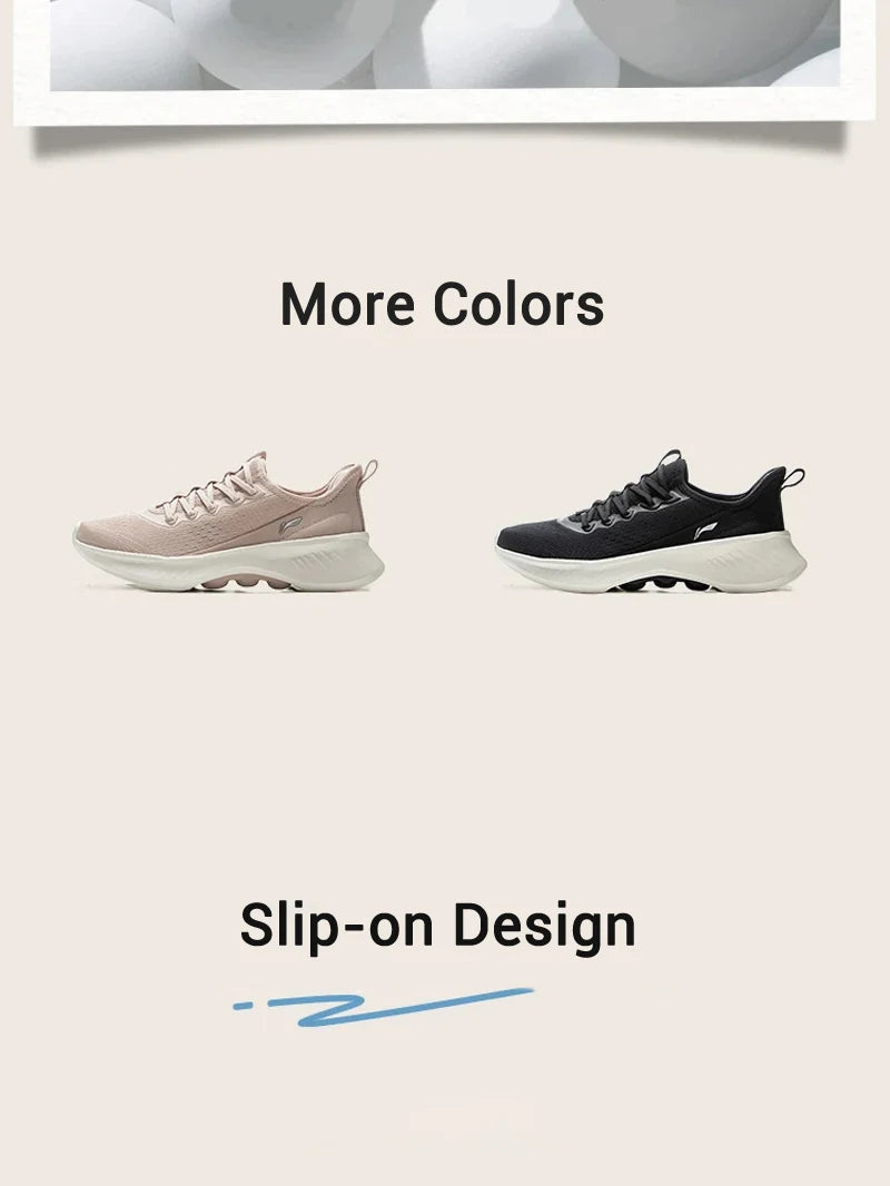 Li-Ning Women SOFT ESSENTIAL V2 Slip-on Casual Walking