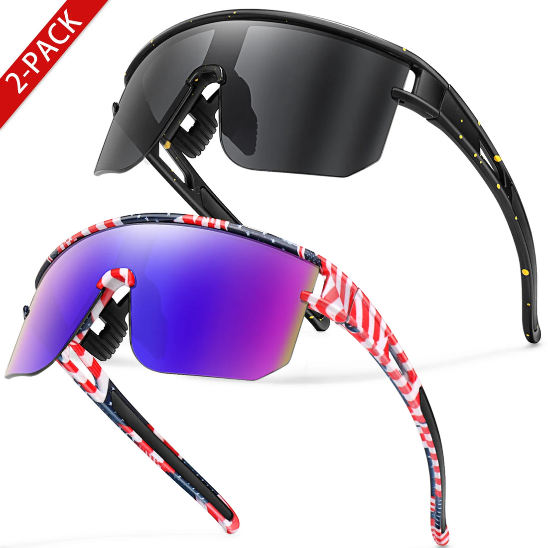Kids' Flexible Cycling Sunglasses, Ages 3-8