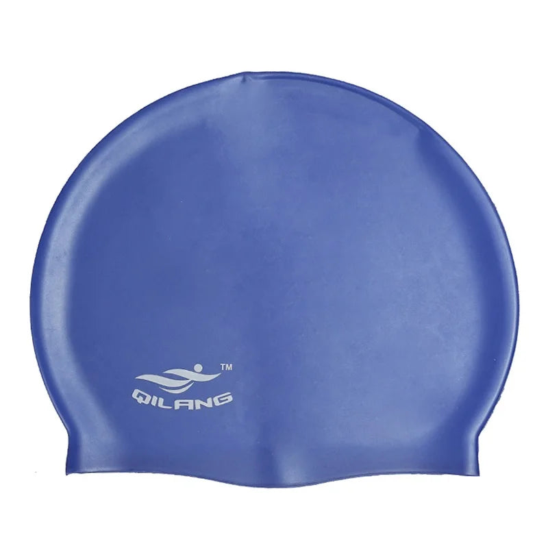 No Fog Head Silicone High-quality Swimming Cap Adults