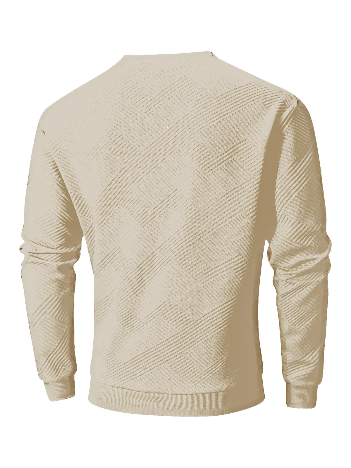 Men's Crew Neck Spring-Autumn Sweatshirt, image 7 of 15