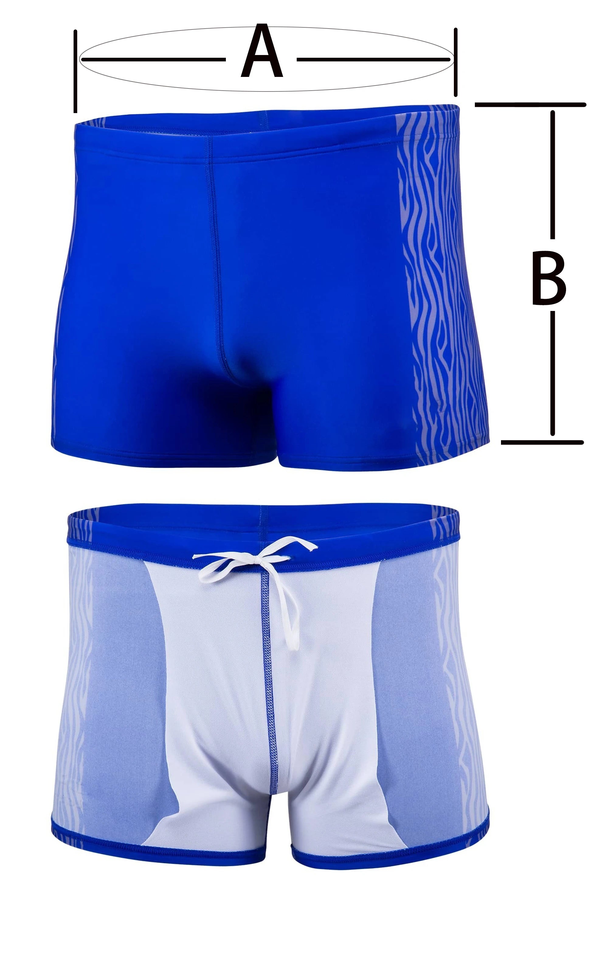 Men Swimming Plus Size 5XL 3D Printed Swimwear