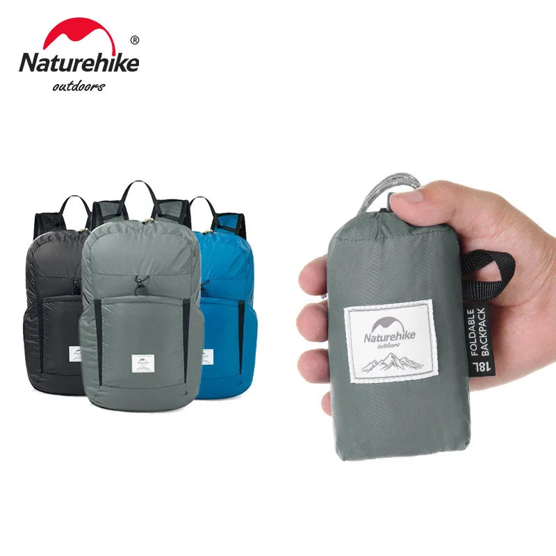 Naturehike Cloudy Goose 18L 22L Silicone Folding Backpack