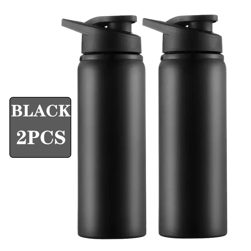 Portable Stainless Steel Water Bottle Bicycle Riding Drinking