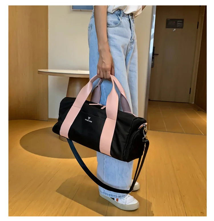 Women's Gym Bag with Separate Shoe Compartment, image 27 of 47