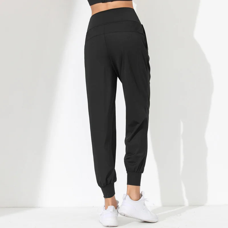 Women's Loose-Fit Cuffed Running Joggers