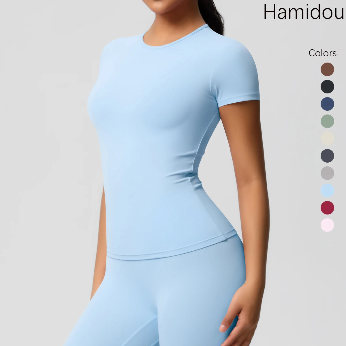 Workout Dry Fit Breathable High Elastic Sports Top