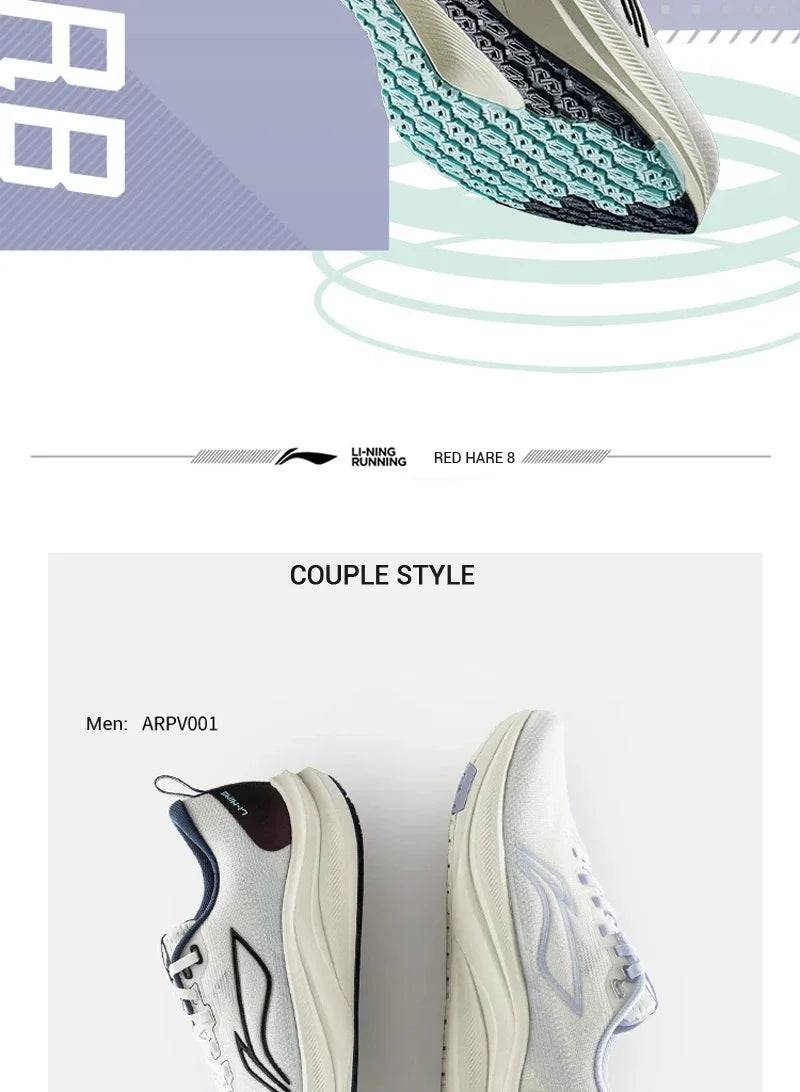 Li-Ning Men RED HARE 8 Racing Running Shoes