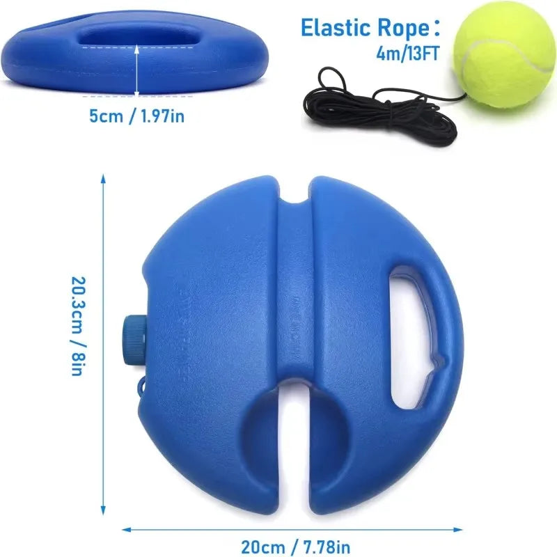 Heavy Duty Tennis Training Aids Base Elastic Rope