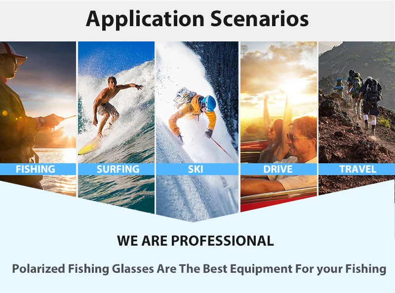 SCVCN New Outdoor Polarized Sunglasses Bike Cycling Glasses