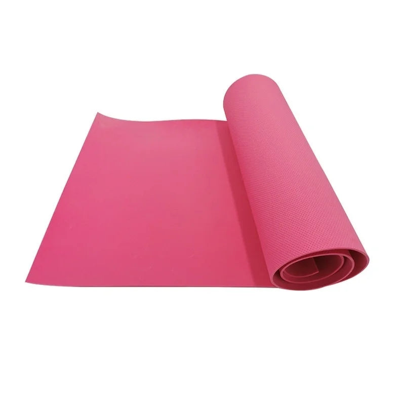 Non-Slip Yoga Mat, 4mm Thick, 173 x 61cm