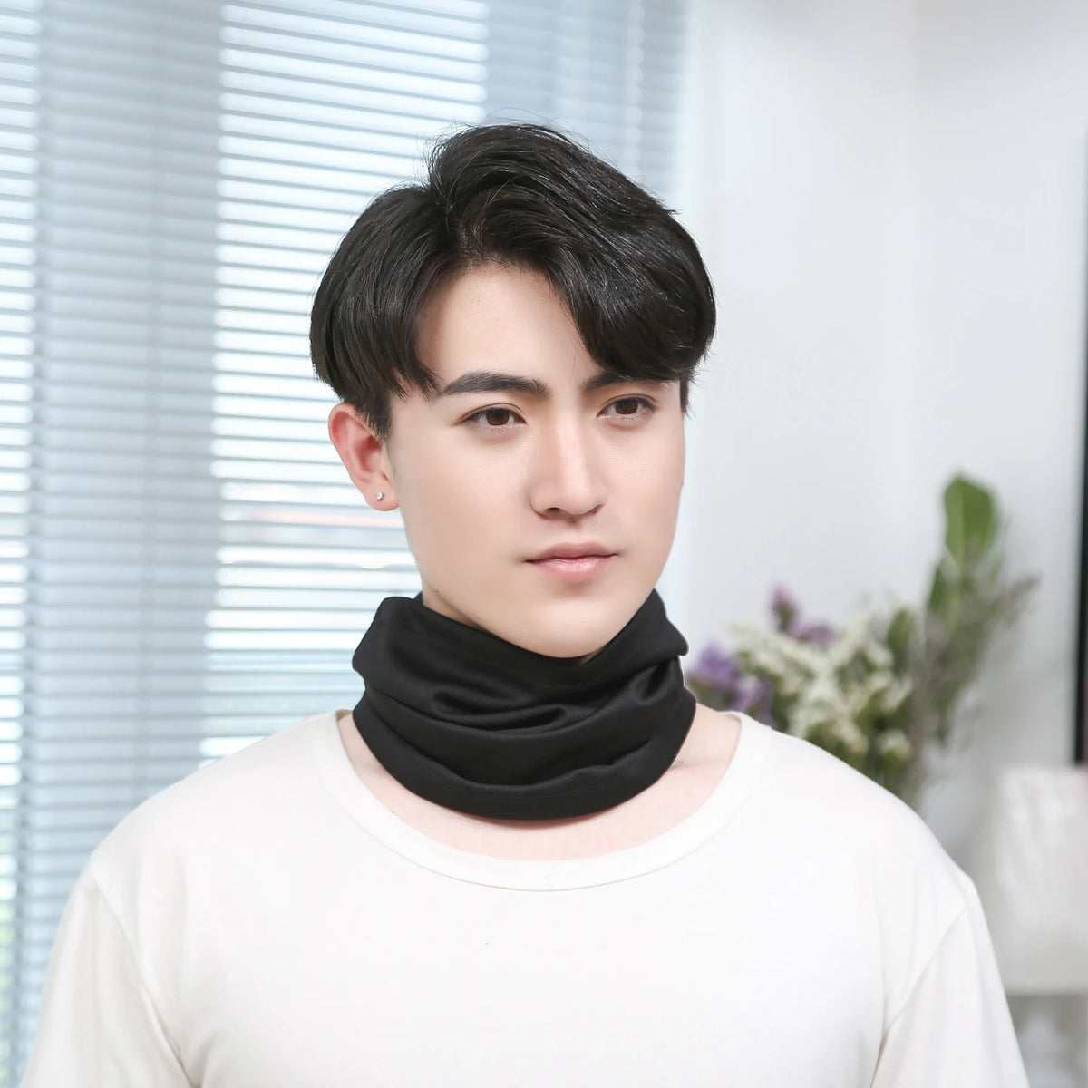 Solid Colour Multi-Use Neck Warmer Tube, image 16 of 31