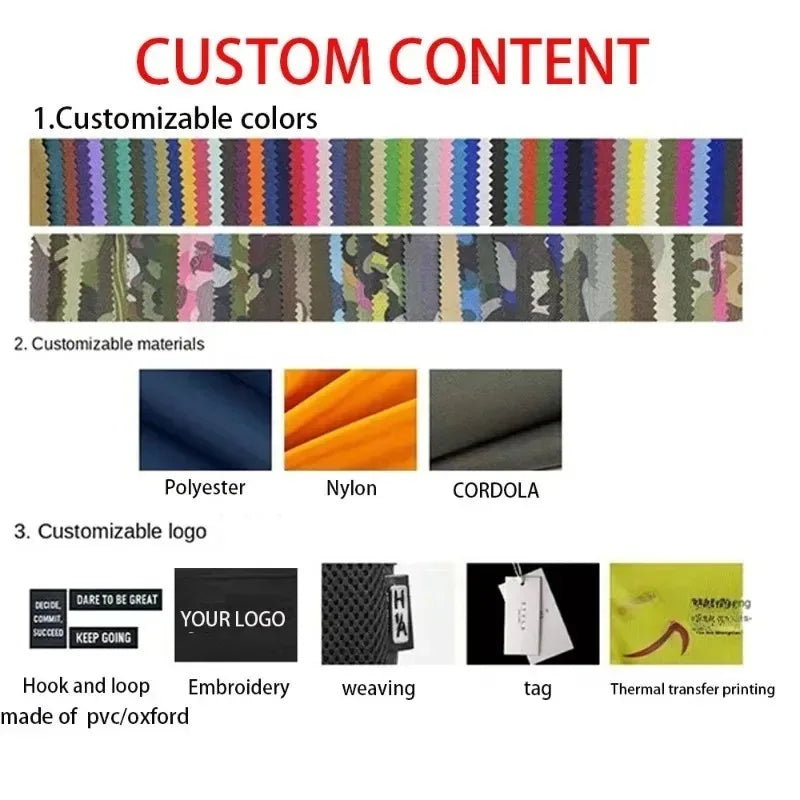 45L Waterproof Fishing Hunting Backpack Outdoor Rucksacks Tactical