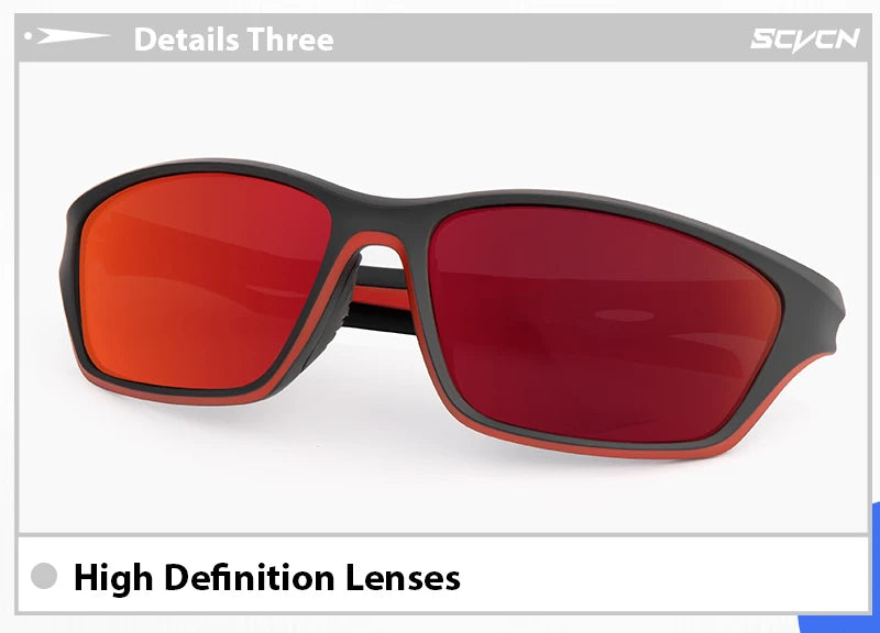 SCVCN New Outdoor Polarized Sunglasses Bike Cycling Glasses