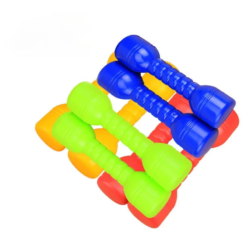 pair Lightweight children's dumbbells baby exercise toys morning