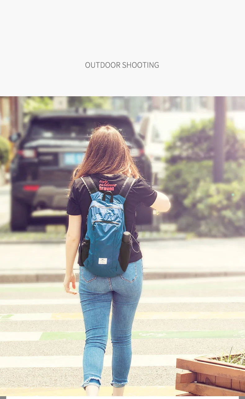 Naturehike Cloudy Goose 18L 22L Silicone Folding Backpack