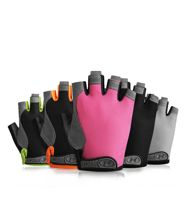 Unisex Half-Finger Anti-Slip Gym Gloves, image 7 of 28