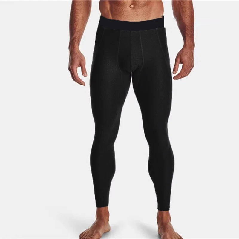 Men Running Leggings Quick Dry Gym Sport Tights