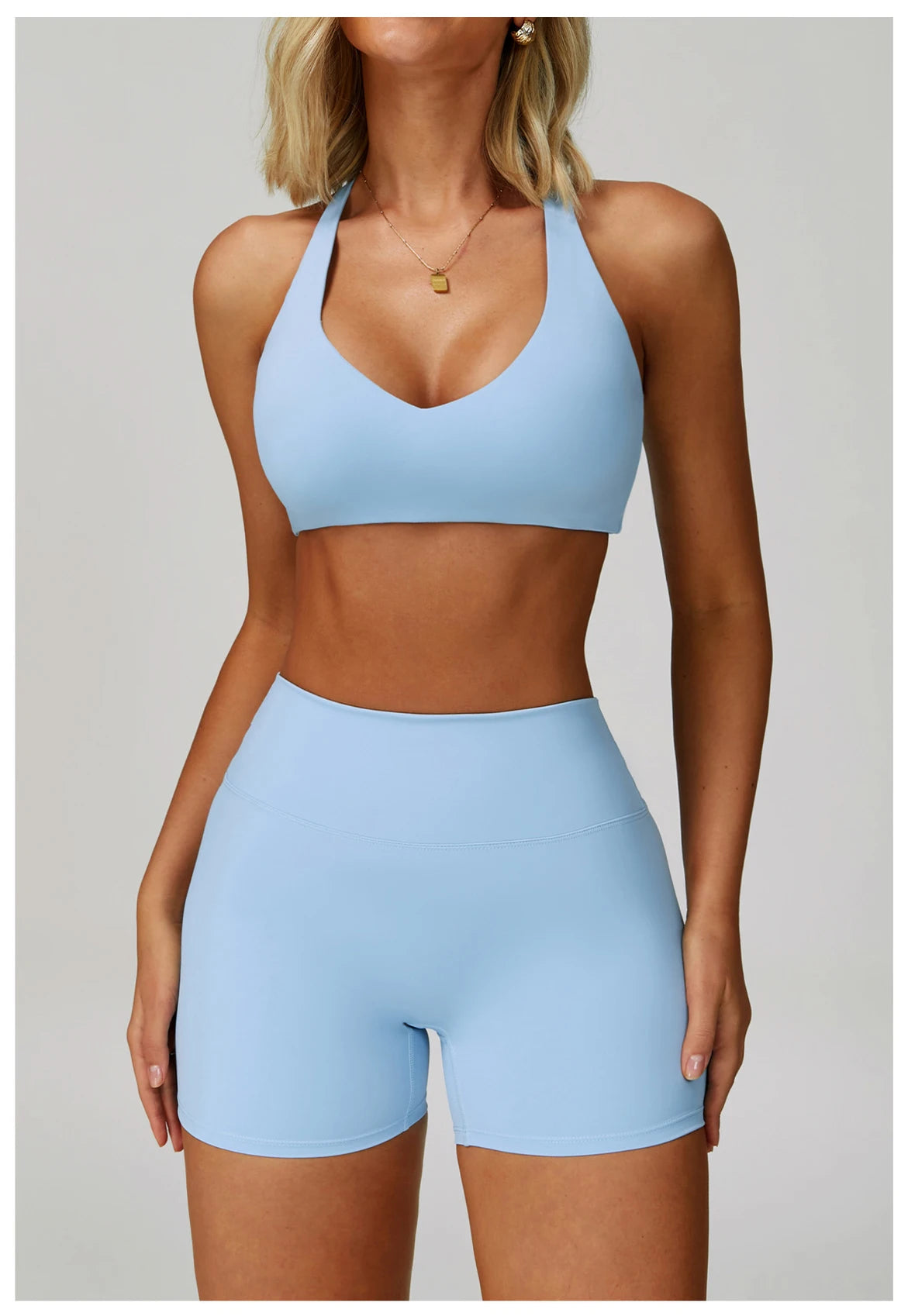 Women's 2-Piece Yoga Set, Leggings or Shorts, image 4 of 60