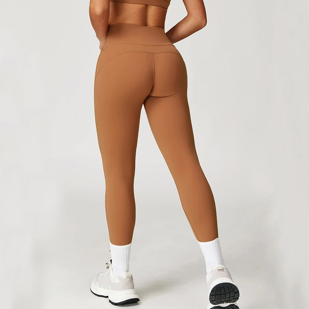 Women Yoga Pants Impact Leggings High Waist Sport