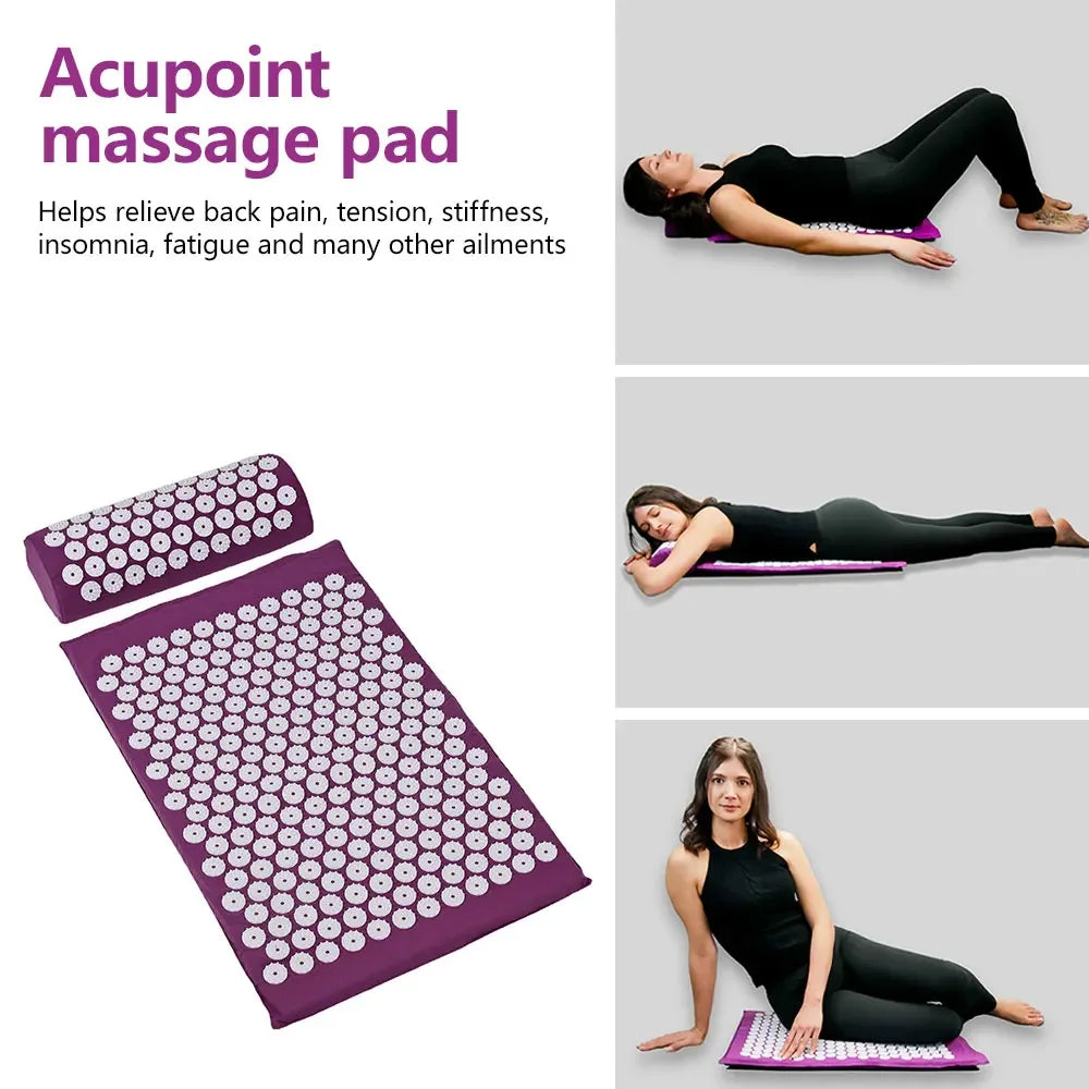 New Massager Cushion Massage Yoga Mat Acupressure Relieve