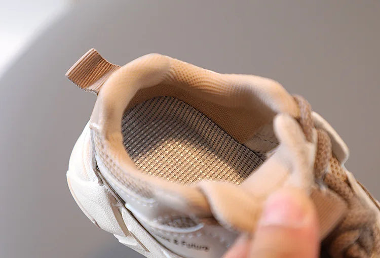 Kids' Breathable Mesh Sports Trainers, image 8 of 9