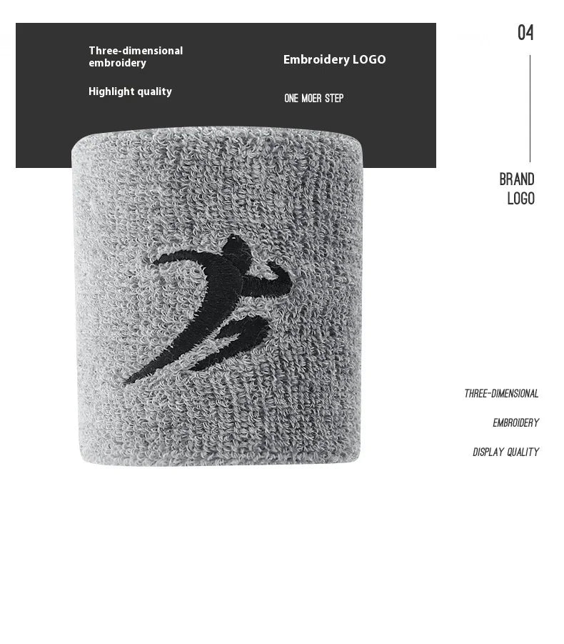 Unisex Terry Knit Sports Wristbands, Pair, image 7 of 21