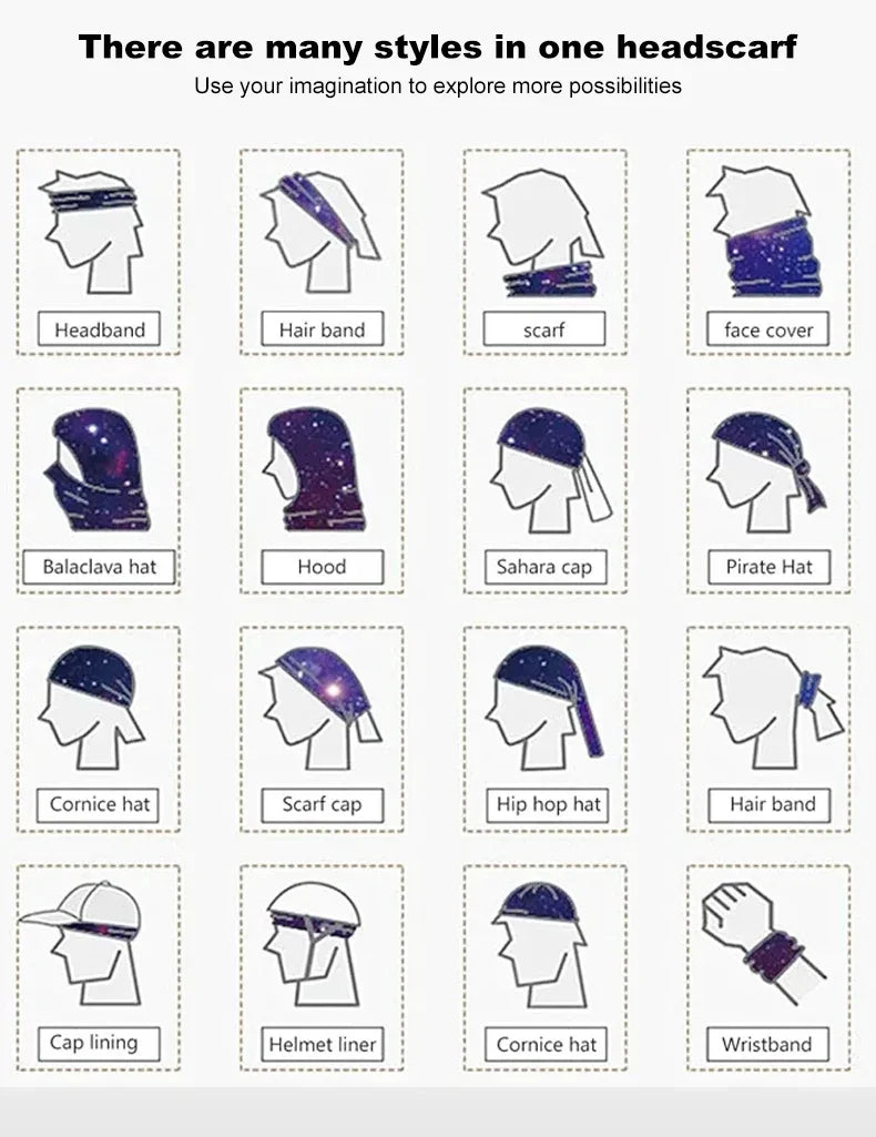 Cycling Face Mask Absorb Sweat Breathable Fishing Training