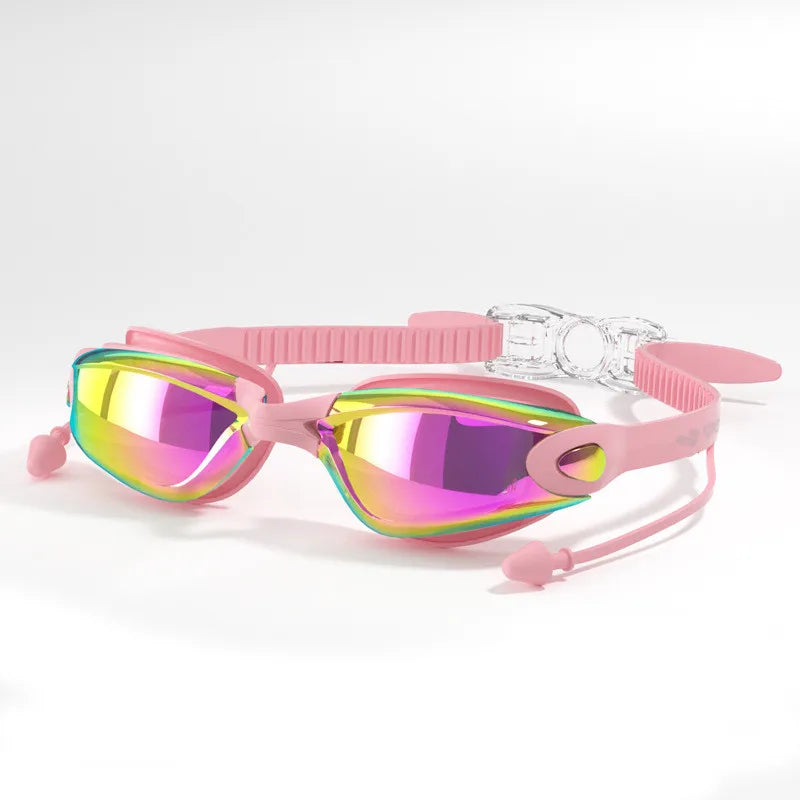 ARENA Professional Adult Anti-fog Swimming Goggles Earplugs Men