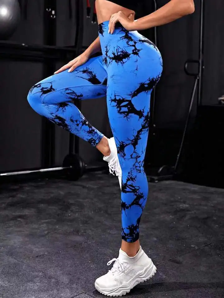 Women's Seamless High-Waist Yoga Leggings, image 12 of 16