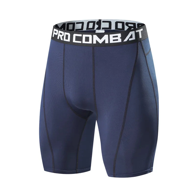 Men Bodybuilding Shorts Fitness Workout Inseam Gym Knickers