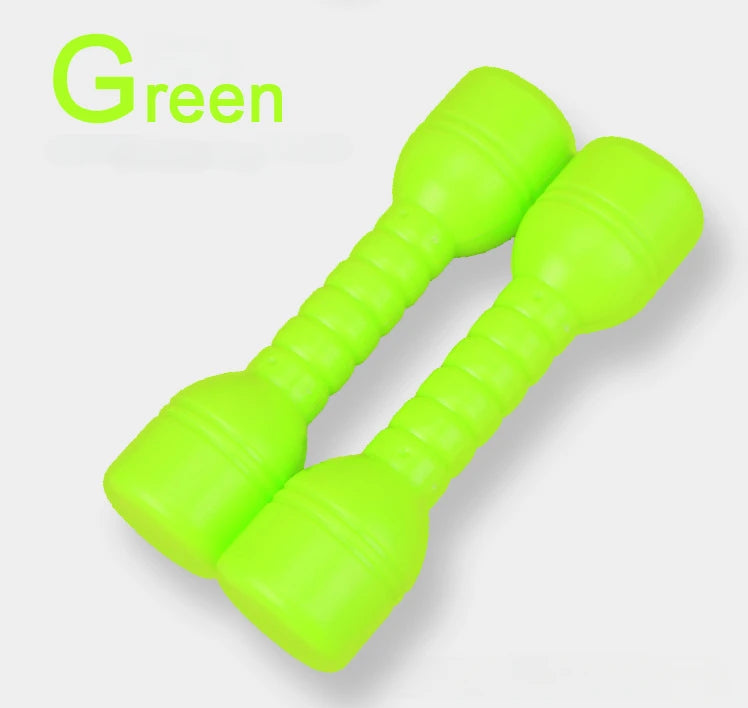pair Lightweight children's dumbbells baby exercise toys morning