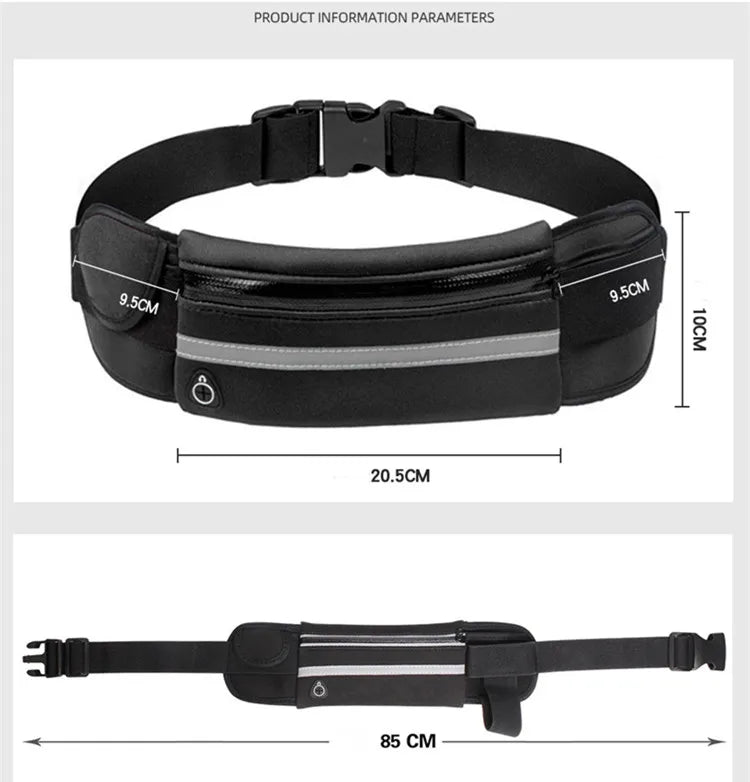 Running Waist Belt Bag for Phone and Keys, image 8 of 19