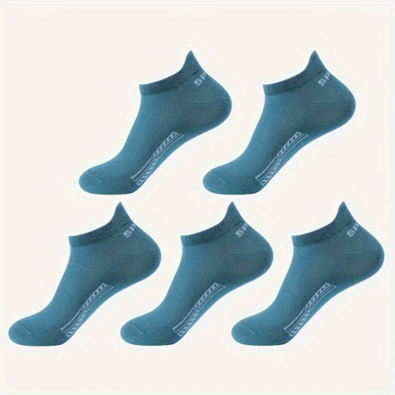 Men's Cotton Short Socks, 5 or 10 Pairs, image 24 of 40