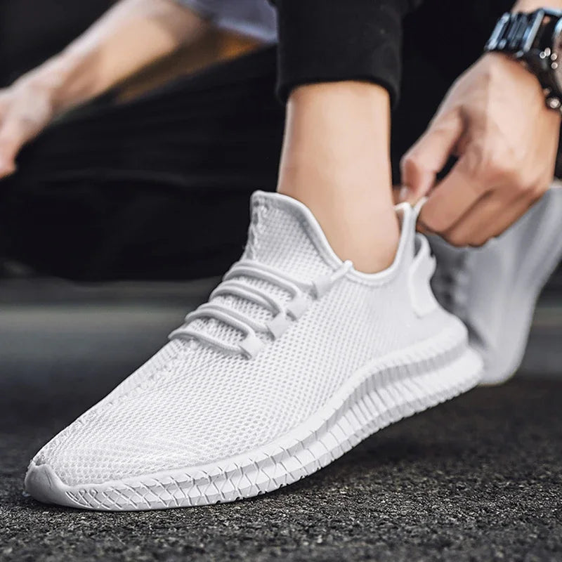 Men's Lightweight Mesh Running Trainers
