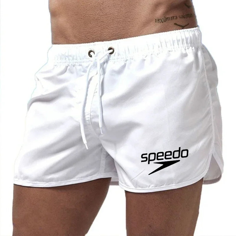 Summer Men's Shorts 2025 Beach Trunks Swim Gym