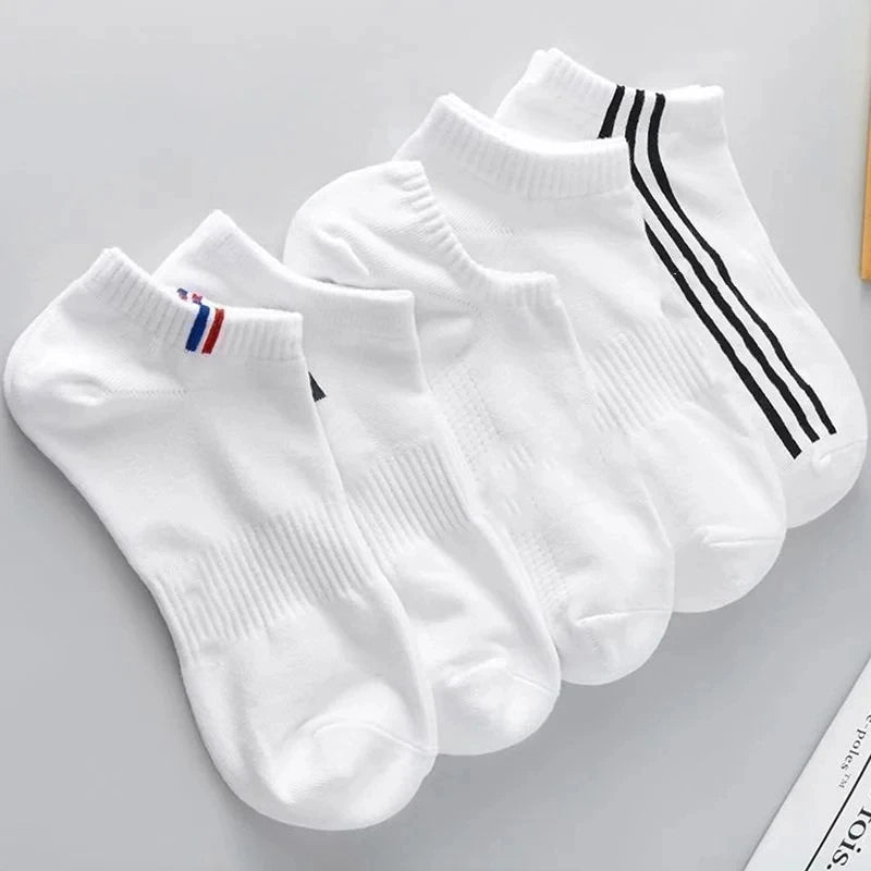Men's Breathable Cotton Ankle Socks, image 48 of 58