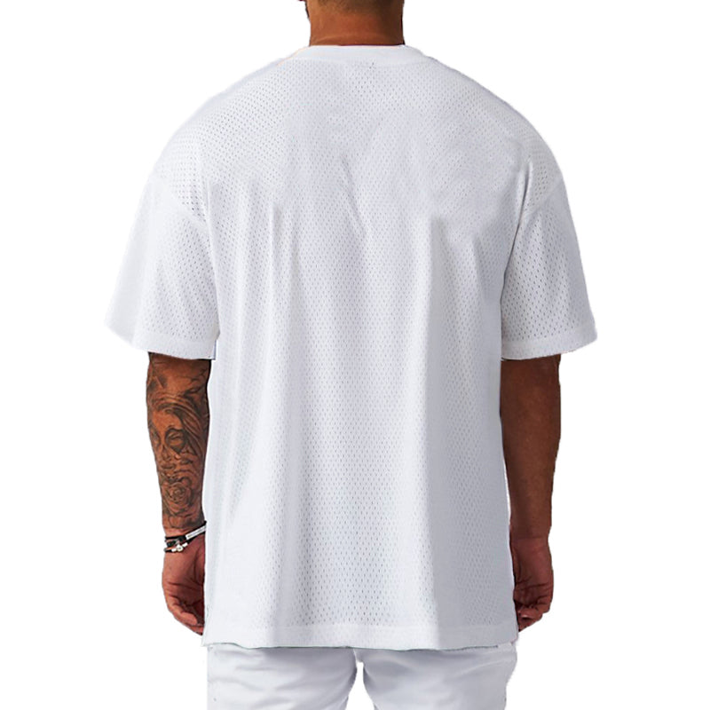 Men's Oversized Drop-Shoulder Gym T-Shirt, image 16 of 24