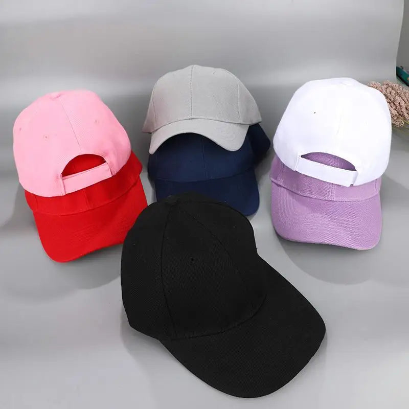 Kids' Candy Colour Adjustable Baseball Cap