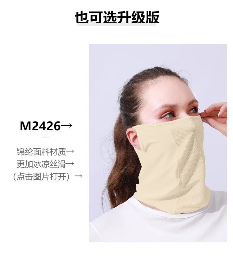 Unisex Ear-Loop Summer Face and Neck Cover, image 4 of 18