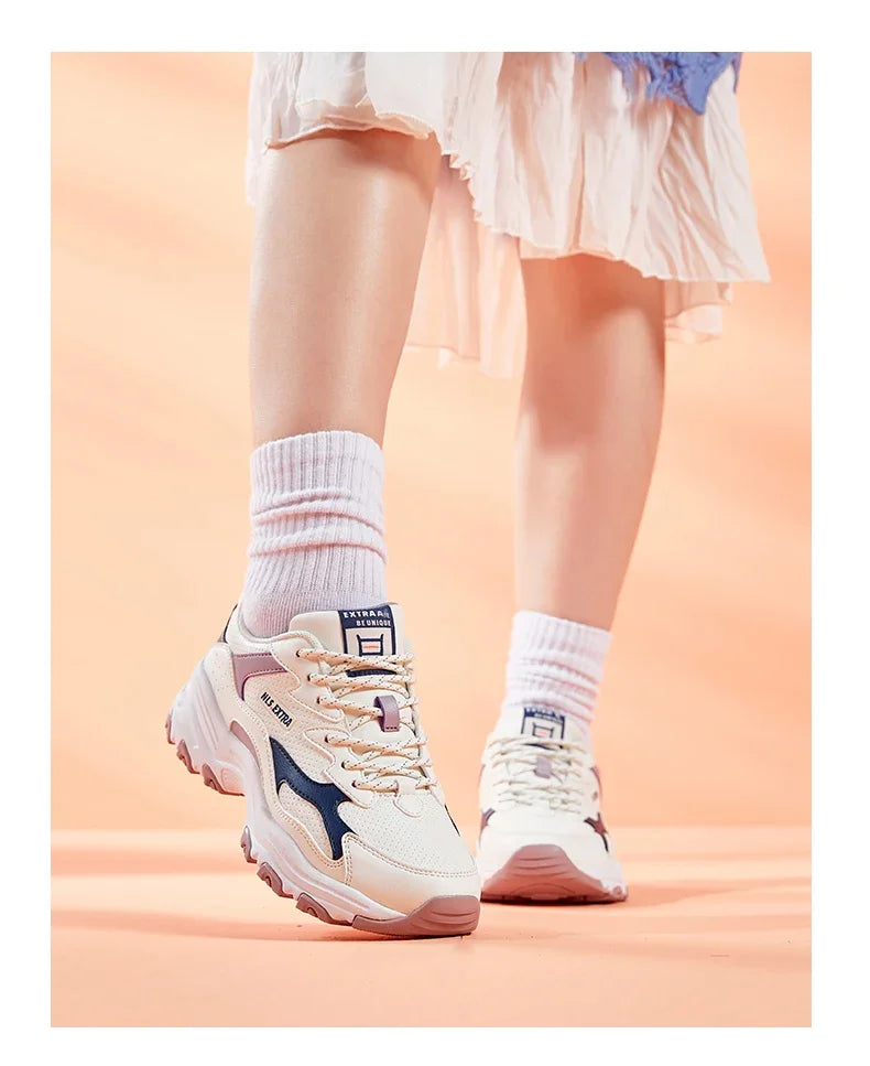 QIAODAN Leisure Shoes Women 2023 Fashion Sports Shoes