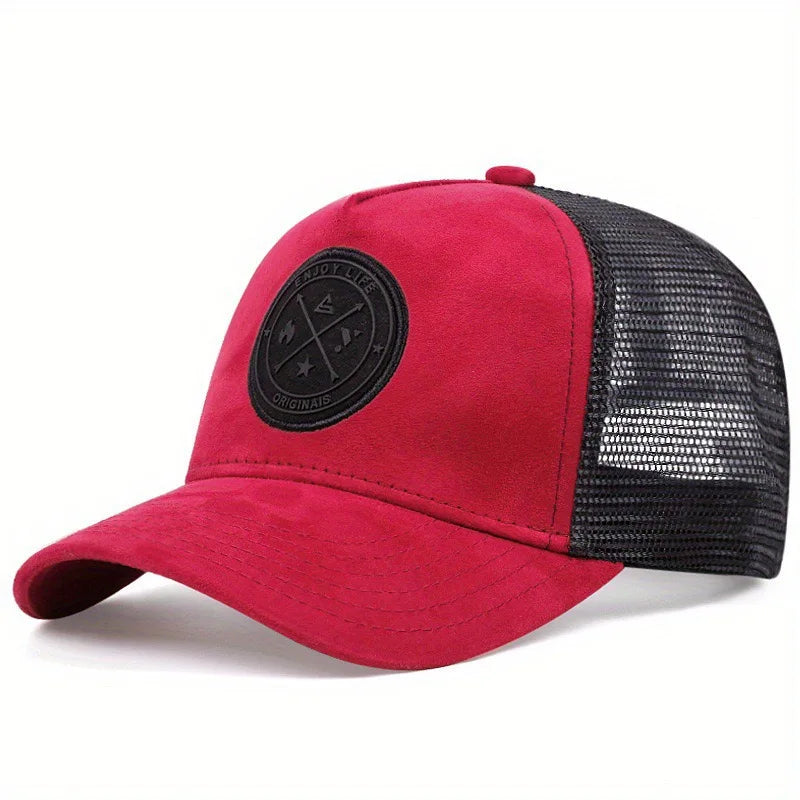 Unisex Enjoy Life Letter Patch Baseball Cap, image 12 of 14