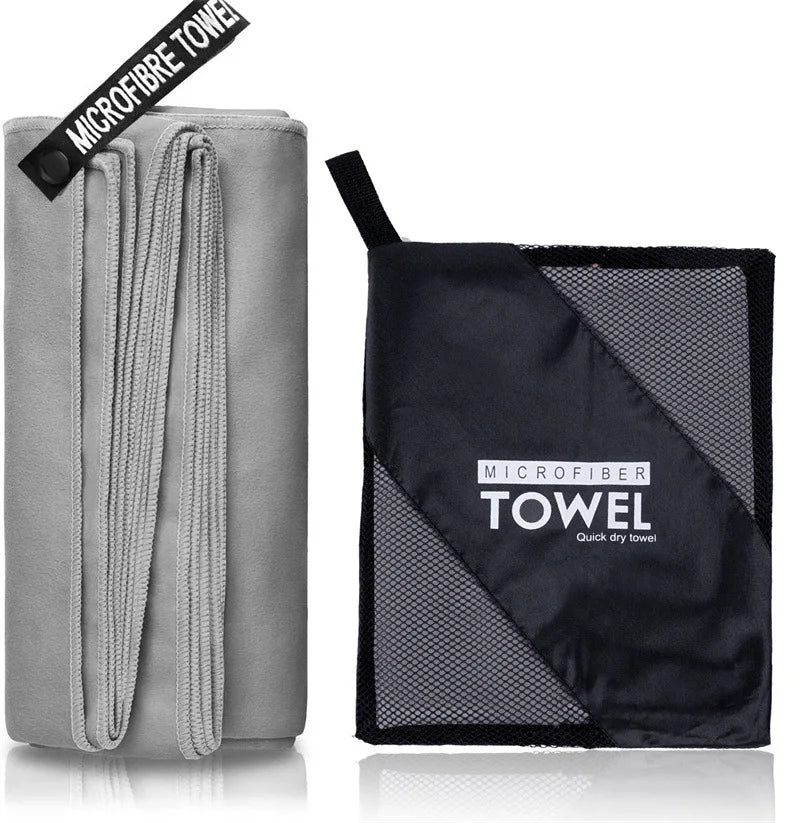 Quick-Dry Microfibre Sports Towel, 4 Sizes