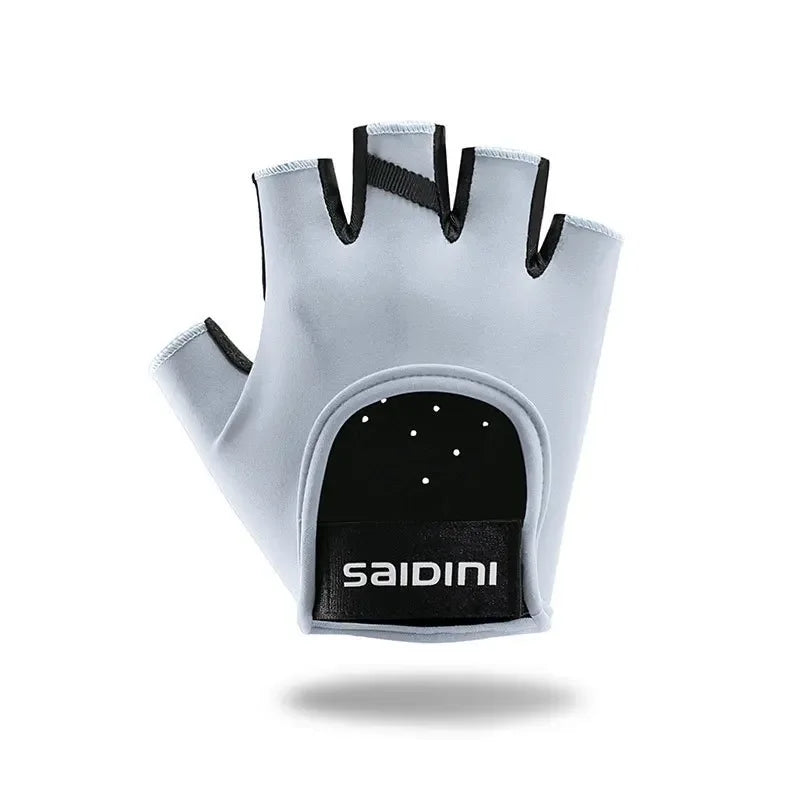 Women's Anti-Slip Gym Gloves, Wrist Strap